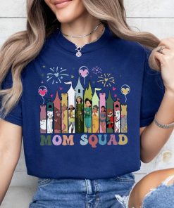 Mom Squad Disney Castle Shirts, Disney Mom Shirt