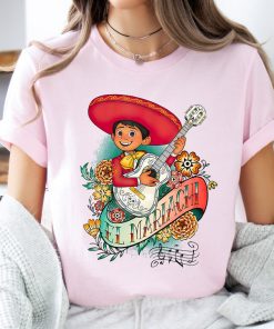 Disney Pixar Coco Miguel El Mariachi Tshirt, Disney Coco Miguel Shirt