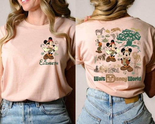 Disney Mickey Animal Kingdom Shirt, Disney Minnie Safari Trip Shirt