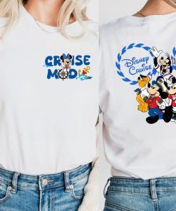 Mickey And Minnie Cruise Mode Shirt, Couples Disney Cruisin' Shirt