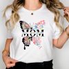 Butterfly Mama Shirt, Floral Mama Shirt, Mothers Day Shirt, Mom Shirt