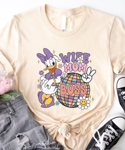 Disney Daisy Wife Mom Boss Shirt, Wife Mom Boss Shirt, Daisy Mom Shirt