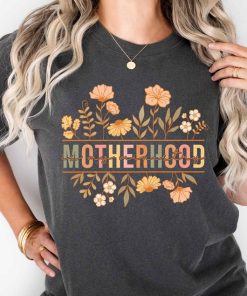 Wild Flowers Motherhood Shirt, Retro Motherhood Sweatshirt