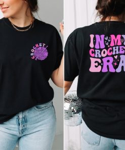 In My Crochet Era Shirt, Crochet Lover Shirt, Knitting Shirt