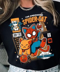 The Ameowzing Spider Cat Shirt | The Spider-Verse T-Shirt | Marvel Com