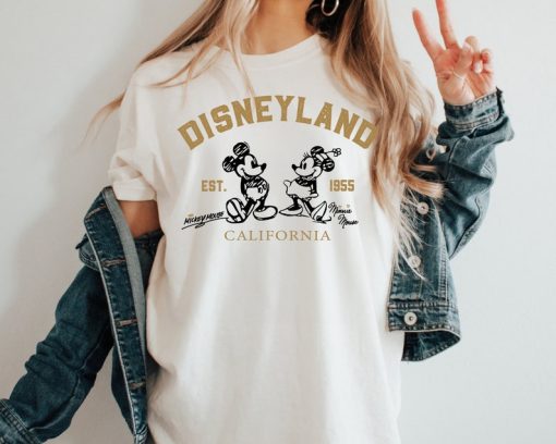 Disneyland Shirts, Disneyland Trip Shirt, Mickey Minnie Couple Shirt