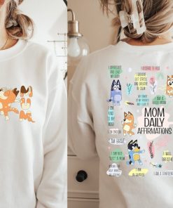 Retro Mom Bluey Sweatshirt, Retro Chilli Heeler Shirt,Mom Bluey Shirt