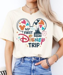 My First Disney Trip 2024 Shirt, Disneyland My First Trip Shirt