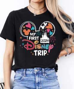 My First Disney Trip 2024 Shirt, Disneyland My First Trip Shirt