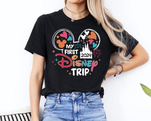 My First Disney Trip 2024 Shirt, Disneyland My First Trip Shirt