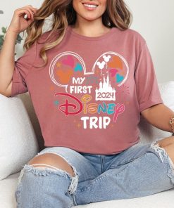 My First Disney Trip 2024 Shirt, Disneyland My First Trip Shirt