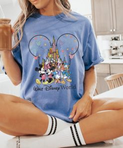 WDW Comfort Colors Shirt | Retro Mickey and Friends Tee