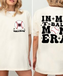 In My Baseball Mom Era Shirt, Sports Mom Shirt, Baseball Mama Shirt