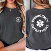 Emergency Department Comfort Colors T-Shirt, Emergency Nurse Shirt