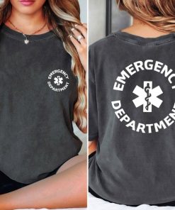 Emergency Department Comfort Colors T-Shirt, Emergency Nurse Shirt