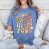 Comfort Colors® Retro Teacher Shirt, Goodbye School Hello Pool