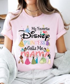 My Favorite Princess Call Me Mama Shirt, Disney Princess Mom Shirt