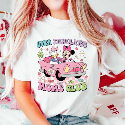 Over Stimulated Moms Club Shirt, Disnyye Mama Shirt, Mama Shirt