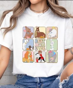 Disney Best Mom Ever Shirt, Disney Mom Characters Tee