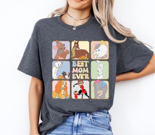 Disney Best Mom Ever Shirt, Disney Mom Characters Tee