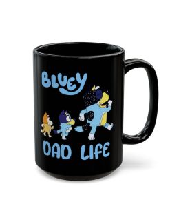 Bluey Dad Life Mug11oz 15oz.Fathers day gift,best dad gift