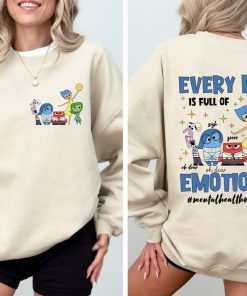 Inside Out It's Okay To Feel All The Feels Sweatshirt