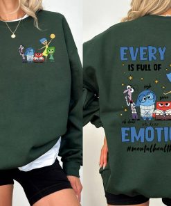 Inside Out It's Okay To Feel All The Feels Sweatshirt