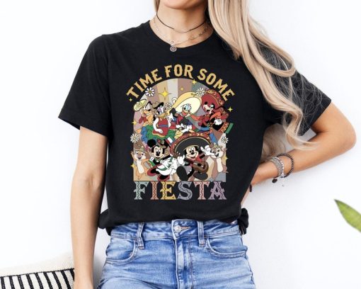 Time For Some Fiesta Shirt, Disney Cinco De Mayo Tee