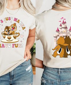 Girls Just Wanna Have Fun Shirt, Chip and Dale Best Friends Shirt