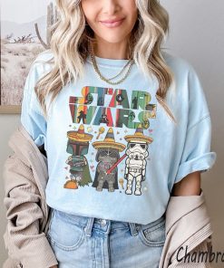 Vintage Disney Star Wars Matching Cinco De Mayo Shirt