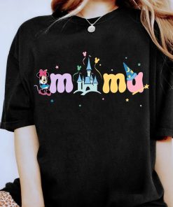 Disney Minnie Mama Castle Shirt, Mom Squad Disney Castle Shirts