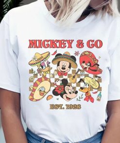 Vintage Disney Mickey Cinco De Mayo Shirt, Mickey & Co 1928 T-Shirt