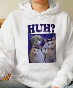 Huh Meme Cat Shirt , Trending Unisex Tee Shirt, Unique Shirt Gift