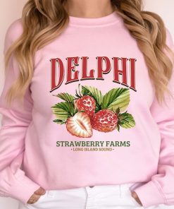 Delphi Strawberry Farms Shirt, Book Lover Graphic Shirt