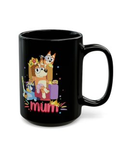 Bluey Mum Mothers Day mug, Cute Bluey gift for mom