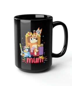 Bluey Mum Mothers Day mug, Cute Bluey gift for mom