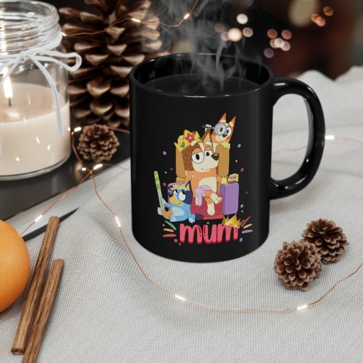 Bluey Mum Mothers Day mug, Cute Bluey gift for mom