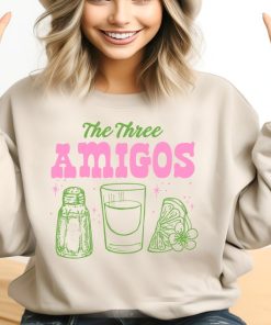 The Three Amigos Shirt, Cinco De Mayo Shirt, Lime Salt Tequila Shirt