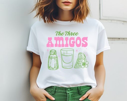 The Three Amigos Shirt, Cinco De Mayo Shirt, Lime Salt Tequila Shirt