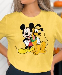 Disney Shirt, Mickey and Friends Minnie Donald Daisy Goofy Pluto Shirt