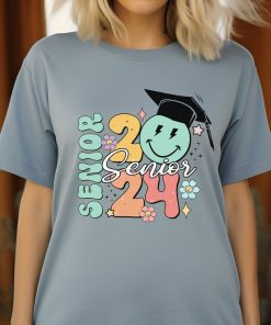 Senior 2024 Shirt, Class of 2024 Shirt, Retro Senior Hoodie