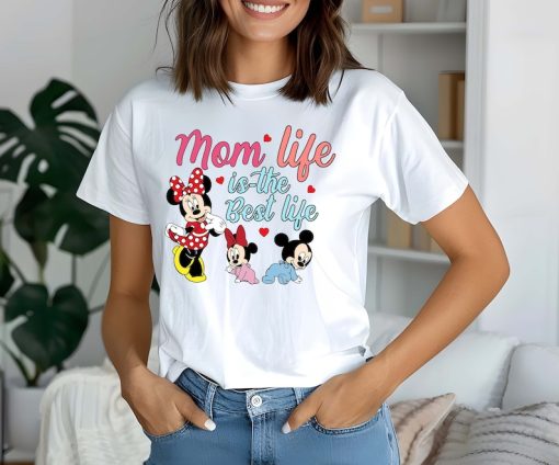 Mom Life Is The Best Life Shirt, Disney Mommy T-Shirt