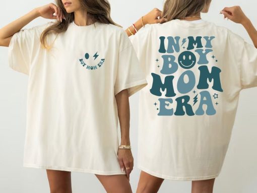 In My Boy Mom Era Shirt, Mothers Day Shirt, Boy Mama Era T-Shirt