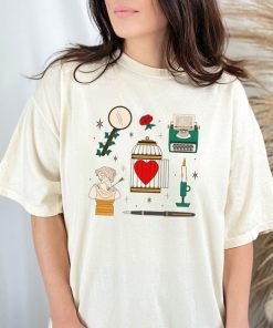 Tortured Poet Tattoo Flash Inspired Tee Shirt