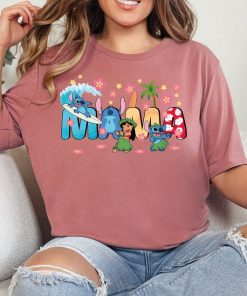 Stitch and Lilo Mama Shirt, Disney Mama Shirt, Disneyland Mom Shirt