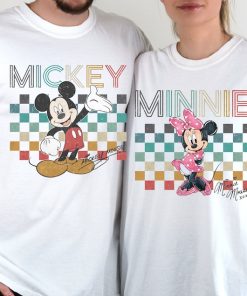 Vintage Mickey Minnie Shirt, Mickey Mouse Shirt, Retro Minnie Shirt