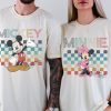 Vintage Mickey Minnie Shirt, Mickey Mouse Shirt, Retro Minnie Shirt