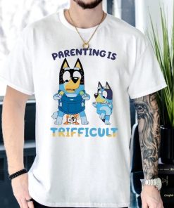 Funny Dad Bluey Daddy Trifficult Unisex Vintage Shirt