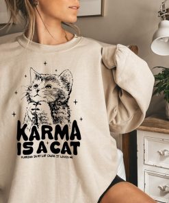 Karma Is A Cat Shirts, Taylor Eras Cat Lover T-Shirt