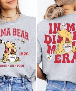 In My Disney Mama Era Shirt, Mama Pooh Bear T-Shirt, Disney Mama Tee